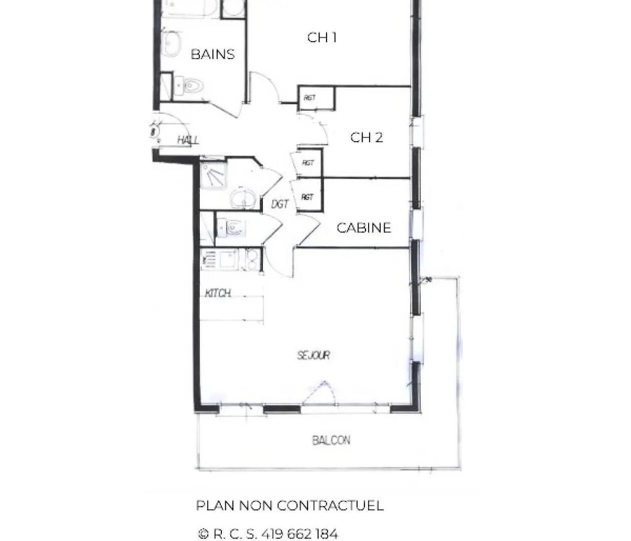 Residence Courmayeur - Bel Appartement Renove Pour 6-8 Personnes Sur Les Pistes Mae-4094 Saint-Martin-de-Belleville